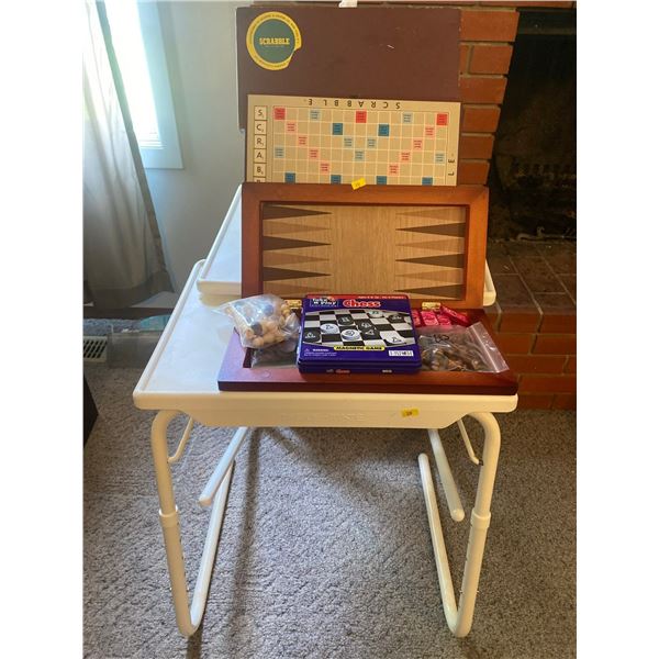 Board Game Collection & TV Trays