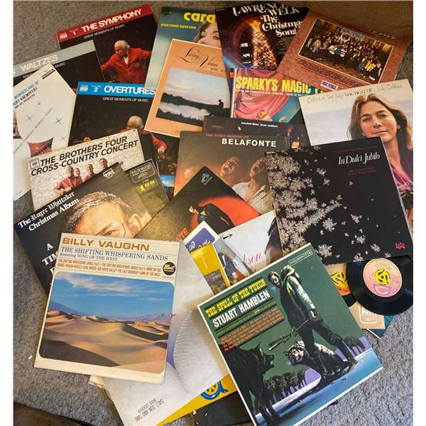 Record Collection - Lawrence Welk - Mills Brothers - Nat King Cole