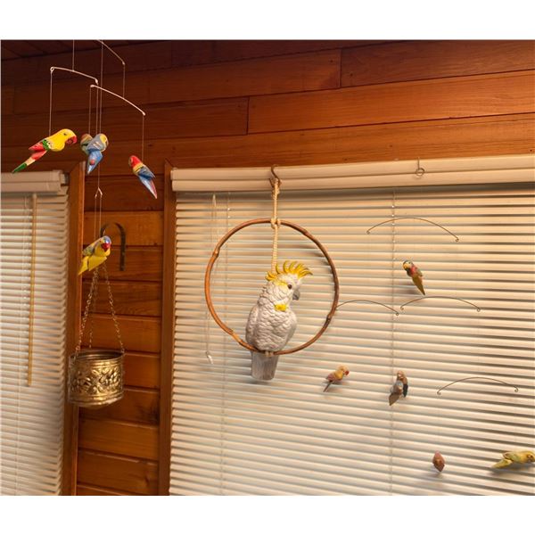 Birds Windchimes 30L x 18D x 29