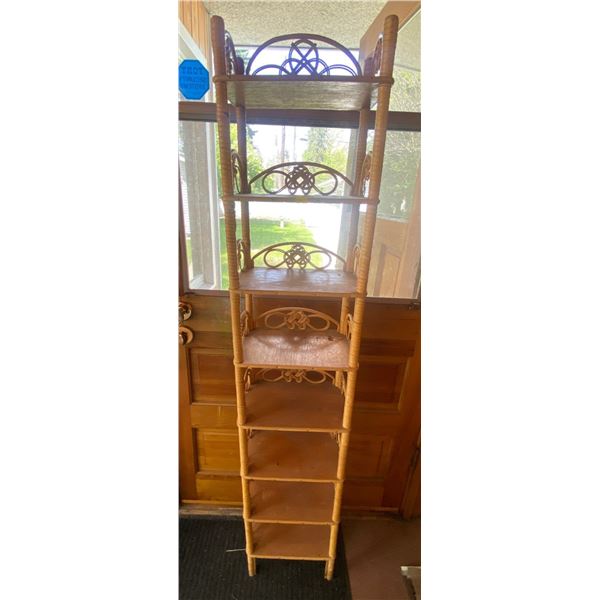 Wicker Curio Shelf 12W x 7D x 59T