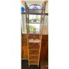 Image 1 : Wicker Curio Shelf 12W x 7D x 59T