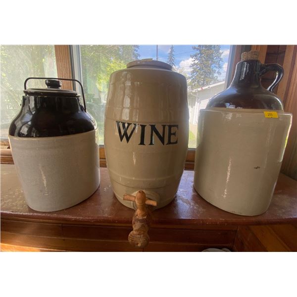 Stone Ware Wine 11T Pottery