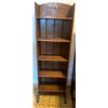Image 1 : Small Antique Book Shelf With A Ying Yang Design. 15W11D47H