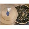 Image 3 : Blue & White Random China - Tiny Cups Bowls & Saucers