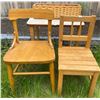Image 2 : Wood Tables & Chairs