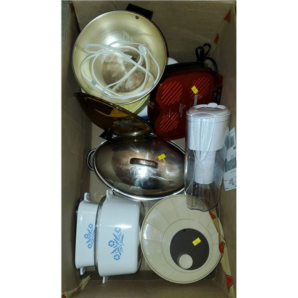 Corningware George Forman Grill Mini Wok Small Roaster Lettuce Spinner