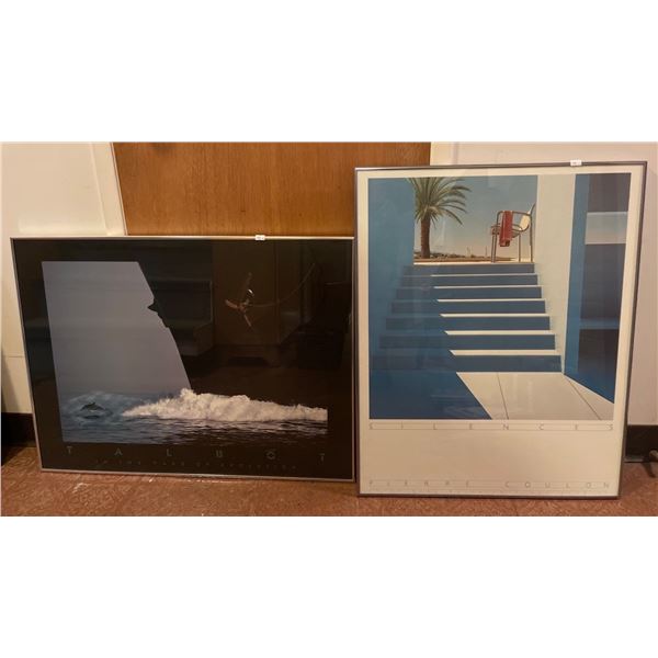 Framed Art Posters In Metal Frames 33 x 24