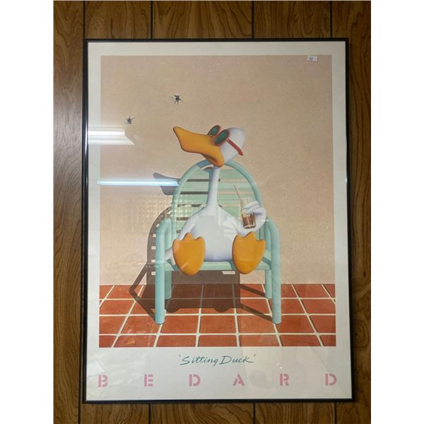 Sitting Duck Framed Poster 23 x 31
