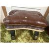 Image 1 : Camel Saddle 23x15x14 Leather & Wood