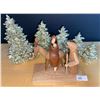 Image 7 : Wooden Carved Christmas Village