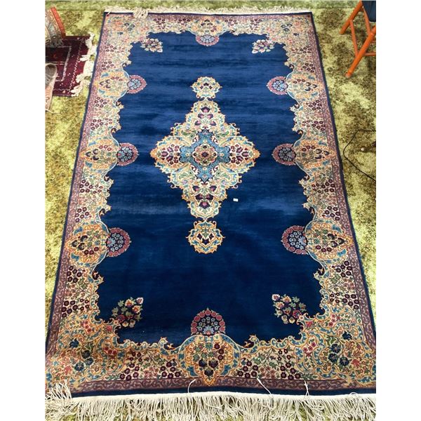 Navy Blue Persian Rug 55x90