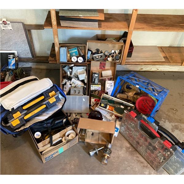 Garage Goodies Organizers w/ Travel Pouch Electrical Components & More