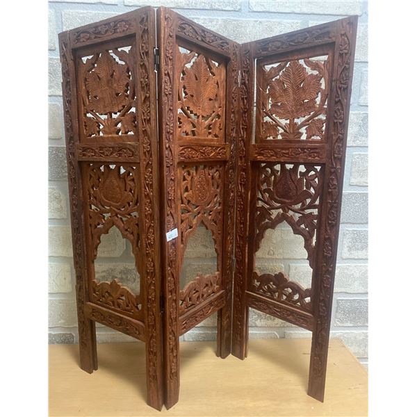 Teka Red Wood Screen 3 Partitions 19x19