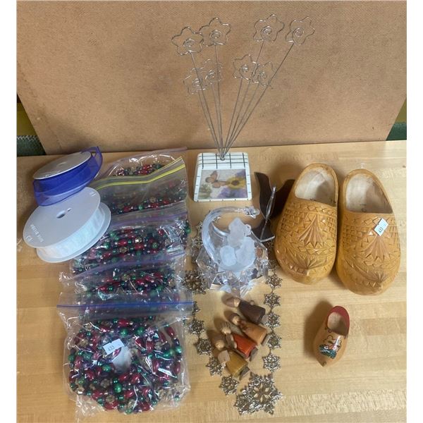 Hand Carved Dutch Wooden Shoes & More