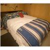 Image 1 : Double Bed Frame Mattress & All Bedding Duvet