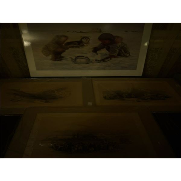 "Brother And Sister" Tag Kim Print 25x20  & Jay F G Moon Landscape Print & More