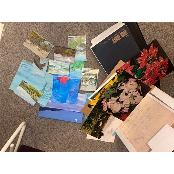 Watercolor Landscape Paintings Artist Unknown Artist Sketch Pad Vintage Maps & More