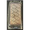 Image 2 : Johnson Matthey .999 Fine Silver 10oz Bar - Serialized. JM Logo Back.