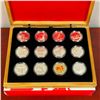 Image 2 : Scarce - Complete, 2013 $10 "O Canada" Matte Proof Pure Silver Coin Set. 12 Coins Total with COAs.