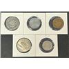 Image 1 : Lot of 5 Old Beautiful Medals/Tokens