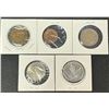 Image 2 : Lot of 5 Old Beautiful Medals/Tokens
