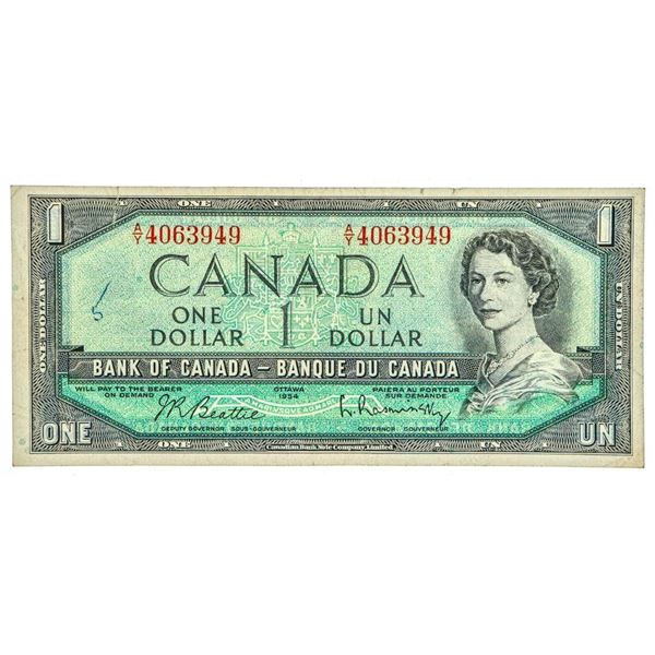 Bank Of Canada 1954 $1.