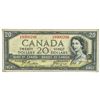 Image 1 : Bank Of Canada 1954 $20 - Devils Face.