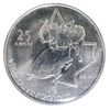 Image 1 : 2008 Canada 25 Cents. MS64. Bobsleigh. ICCS.