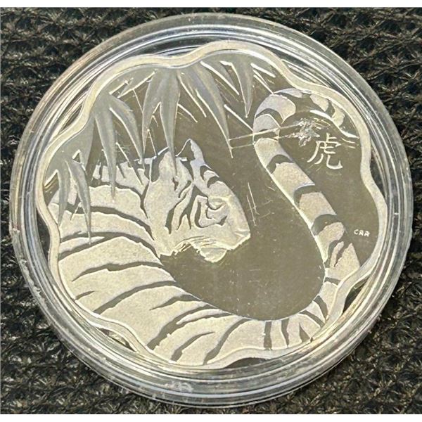 Sold Out - 2010 Canada $15 Lunar Lotus Year of the Tiger Sterling Silver Coin