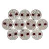 Image 1 : Lot of 10 Canada 2010 25 Cent Quarters Poppy