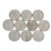 Image 2 : Lot of 10 Canada 2010 25 Cent Quarters Poppy