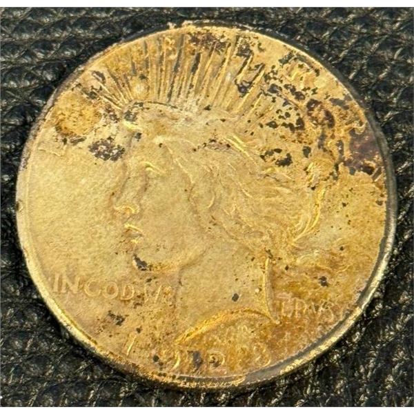 1928 USA Silver Peace Dollar.