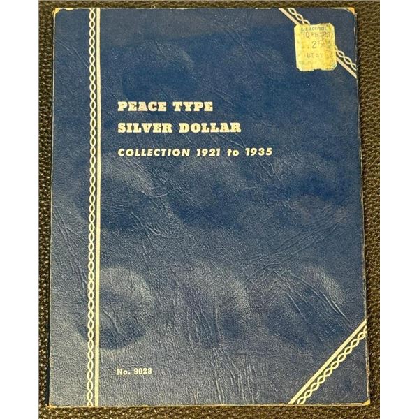 USA Peace Type Silver Dollar Booklet - Original.