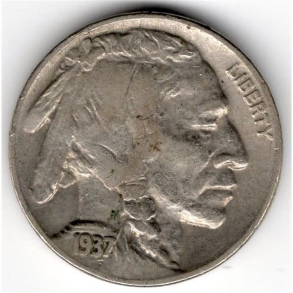 1937-S Buffalo Nickel