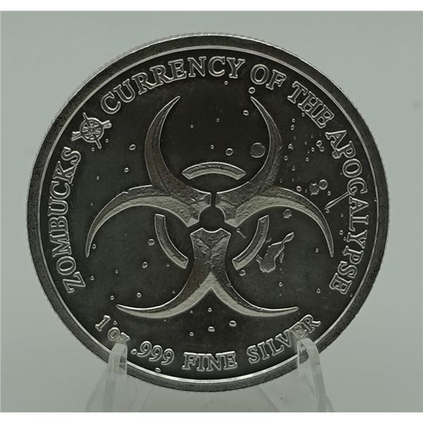 Zombucks 1 oz Silver Coin