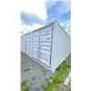 Image 2 : *H/T* GREY 40FT 52,910 MAX CAPACITY INDUSTRIAL TRANSPORT CONTAINER, 4 SIDE SWING DOORS, DUAL