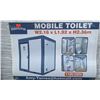 Image 2 : BASTONE MOBILE TOILET WITH SINK + SHOWER, HAS KEYS - APPROX. 2.16W X 1.92L X 2.36H M