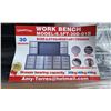 Image 2 : STEELMAN 30 DRAWER STAINLESS STEEL FRONT WORKBENCH WITH HUTCH-APPROX.9.5FT *20KG/40KG/45KG PER