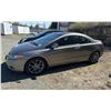 Image 1 : 2008 HONDA CIVIC LX 2DRCP, GREY, GAS, MANUAL, VIN 2HGFG116X8H006735, 267,313KMS,