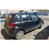Image 3 : *MUST TOW, NOT SUITABLE FOR TRANSPORTATION* 2006 PONTIAC WAVE, BLACK, HATCHBACK, GAS, AUTOMATIC, VIN