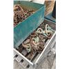 Image 2 : PALLET LOT OF HEAVY DUTY CHAINS AND HOOKS