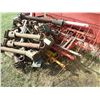 Image 2 : Lot of Mounted Tine Harrows