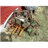 Image 3 : Lot of Mounted Tine Harrows