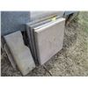 Image 2 : (4 Times Bid Price) (4) Patio Blocks - 2' Square