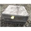 Image 1 : (7 Times Bid Price) (7) Patio Blocks - 2' Square