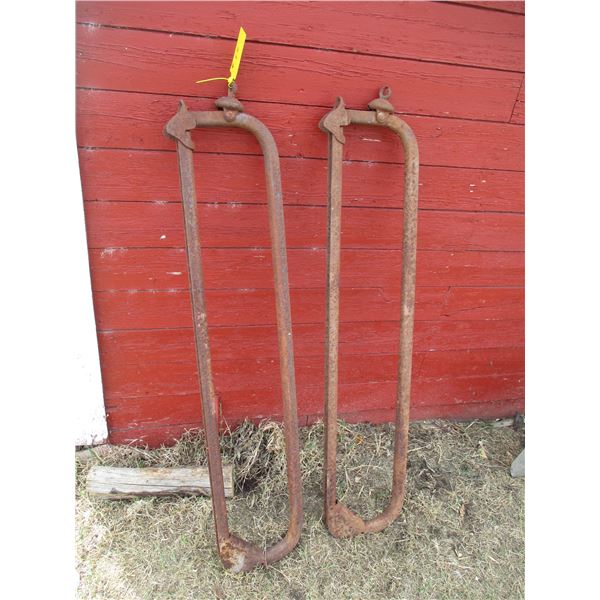 (2) Stanchions