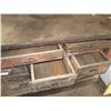 Image 6 : Vintage Workbench With Leg Vise - 68" x 25"