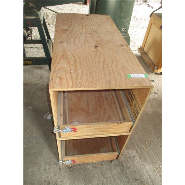 Wooden 2 Drawer Cabinet 17 X 36 X 30 Bodnarus Auctioneering Wooden 2 drawer cabinet 17 x 36 x 30 bodnarus auctioneering