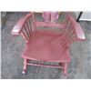 Image 3 : Painted Rocking Chair, Stuffed Toy Bunny