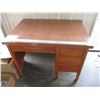 Image 1 : Wooden Desk - 4 Drawers (Dovetailed) - 42" x 30"